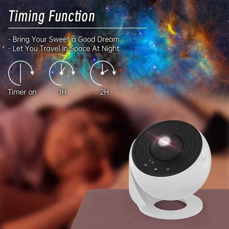 12 in 1 Night Light Galaxy Projector Starry Sky 360° Rotate Jwere™